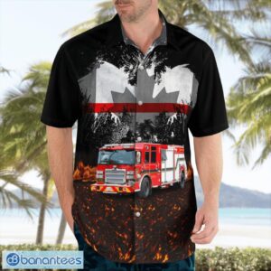 Mississauga Fire and Emergency Services (MFES), Ontario Hawaiian Shirt Beach Summer Shirt Product Photo 3