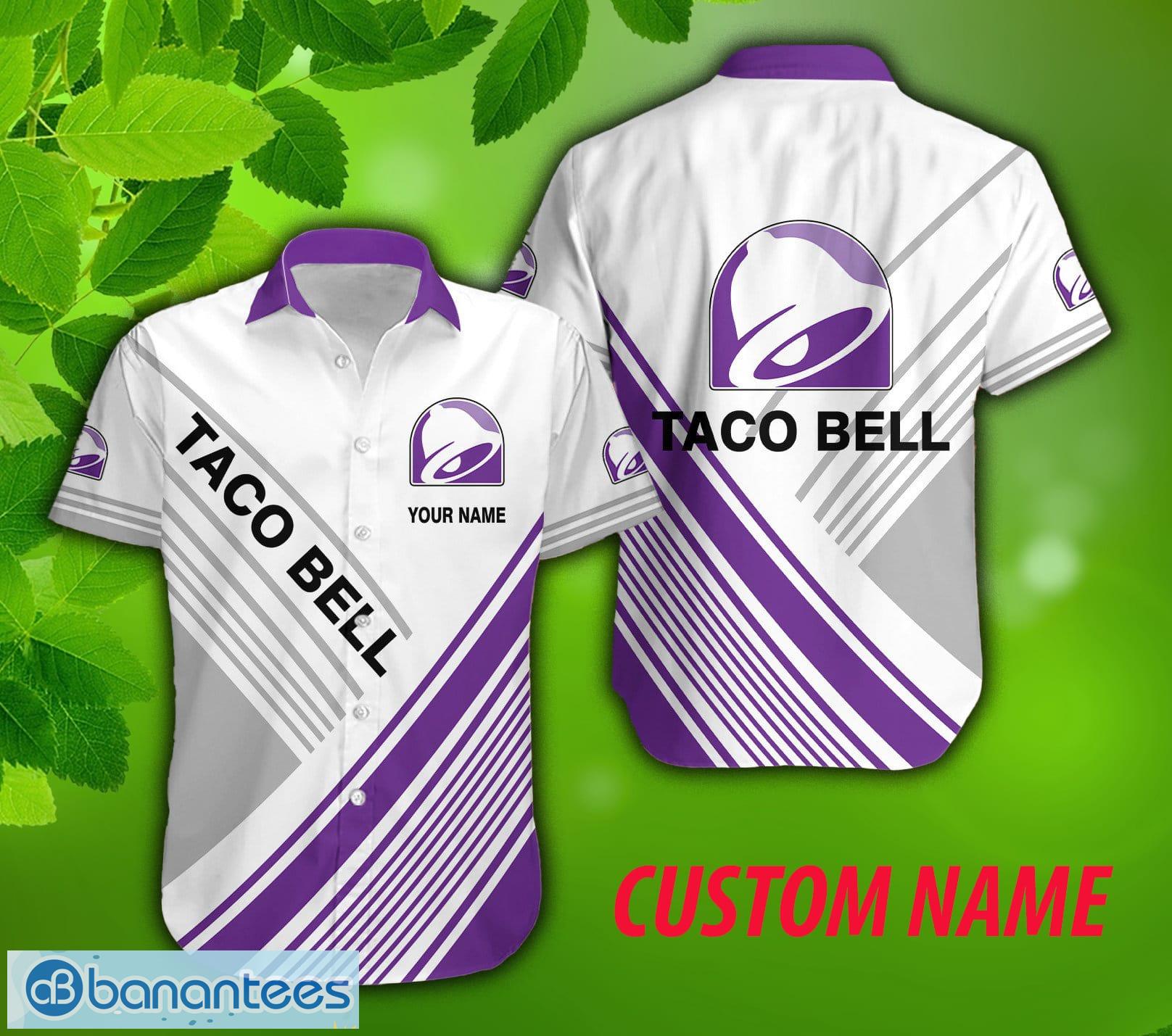 taco bell personalized name exotic style all over print for men women summer gift hawaiian shirt image Taco Bell Personalized Name Exotic Style All Over Print For Men Women Summer Gift Hawaiian Shirt - taco bell Personalized Name Exotic Style All Over Print Hawaii Shirt Men And Women Gift For Family