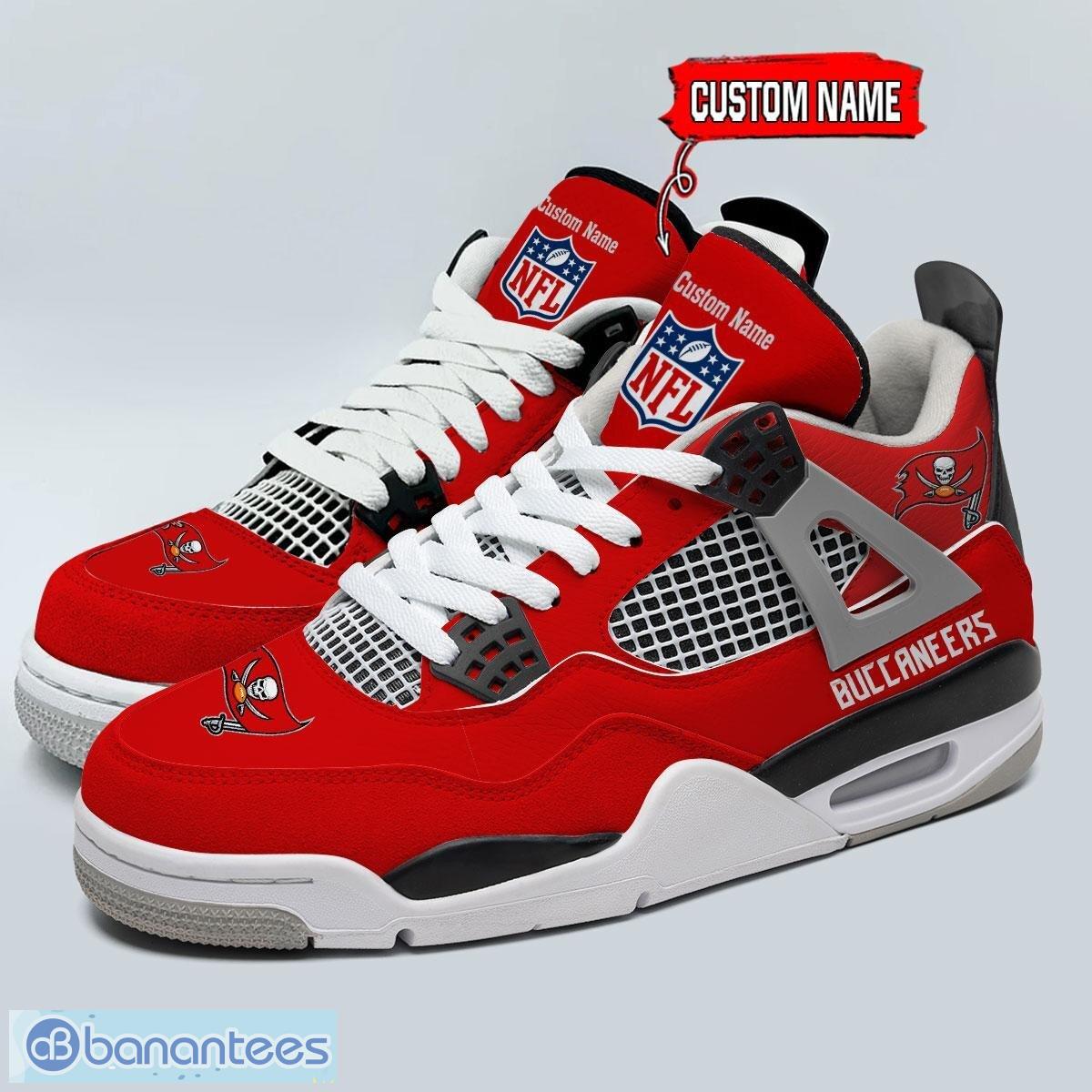 tampa bay buccaneers personalized aj4 sneaker footwear air jordan 4 shoes new for fans image Tampa Bay Buccaneers Personalized AJ4 Sneaker Footwear Air Jordan 4 Shoes New For Fans - Tampa Bay Buccaneers Personalized AJ4 Sneaker M6 Photo 1