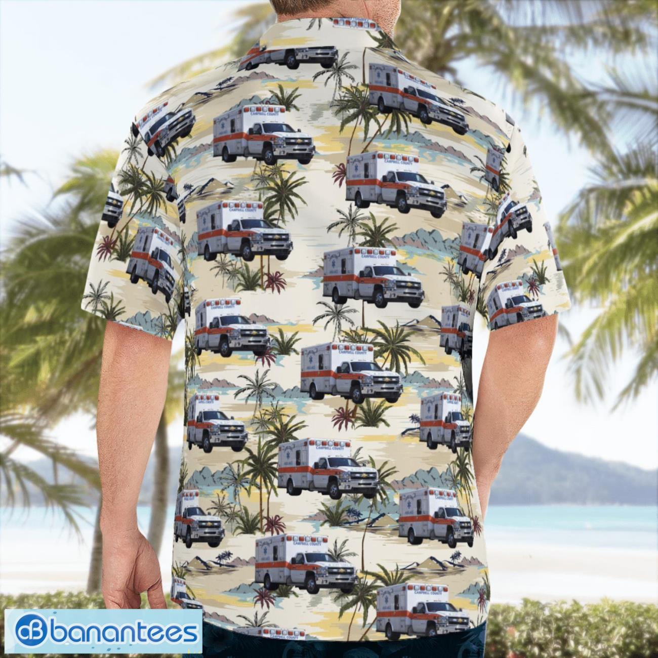 tennessee campbell county ems summer hawaiian shirt for men women 1 image Tennessee, Campbell County EMS Summer Hawaiian Shirt For Men Women Product Photo 2