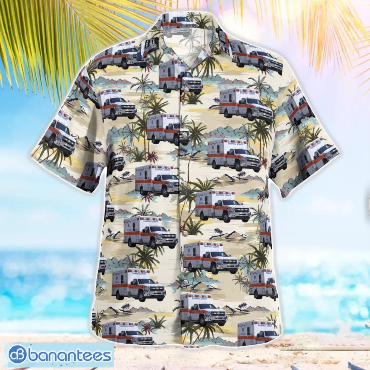 Tennessee, Campbell County EMS Summer Hawaiian Shirt For Men Women Tennessee, Campbell County EMS Summer Hawaiian Shirt For Men Women Product Photo 3