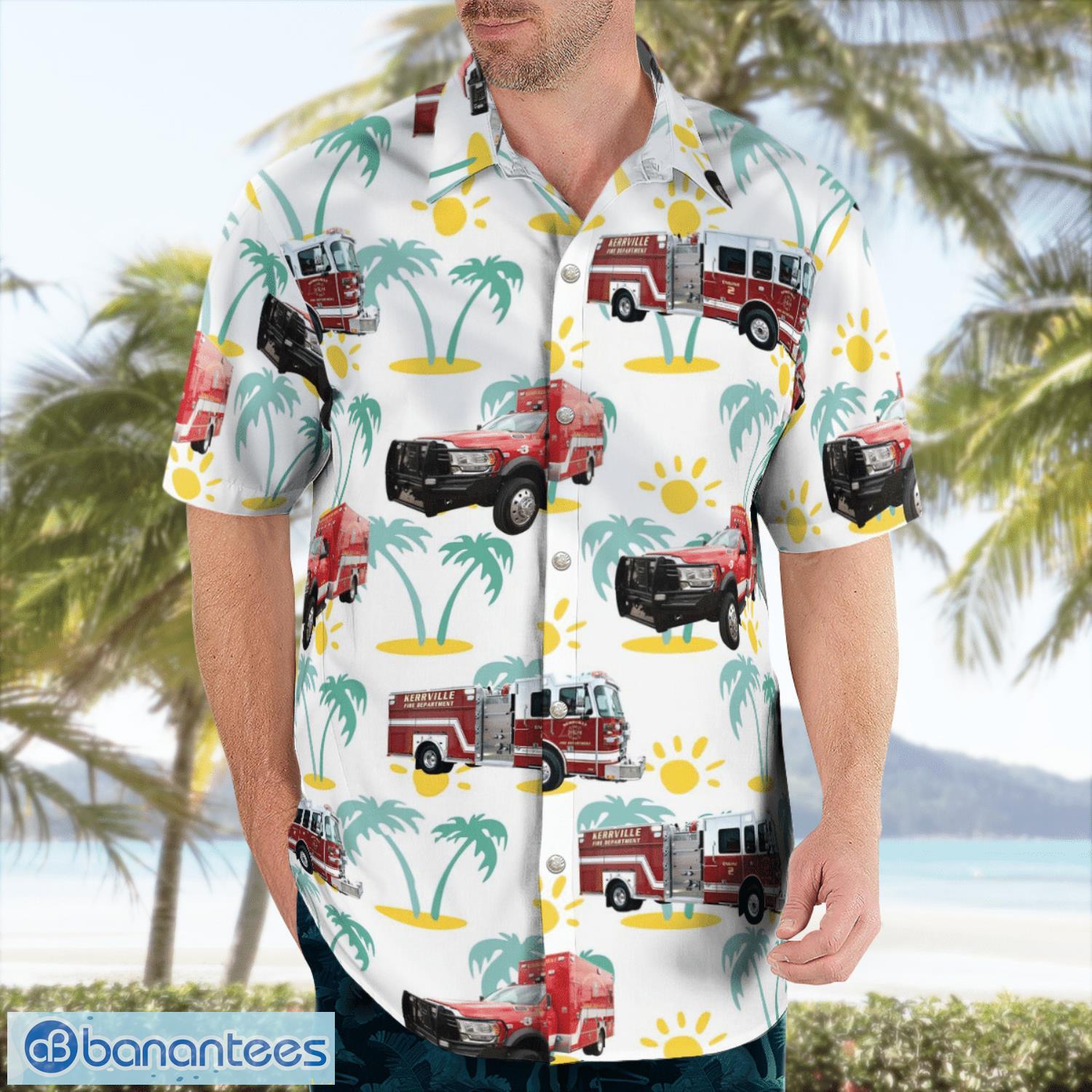 texas kerrville fire department 3d hawaiian shirt gift for summer 2 image Texas Kerrville Fire Department 3D Hawaiian Shirt Gift For Summer Product Photo 3