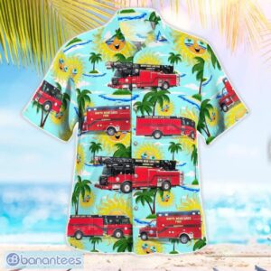 White Bear Lake Fire Department 3D Hawaiian Shirt Product Photo 2