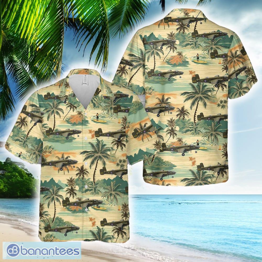 the north american b5 mitchell of the doolittle raid april 18 1942 hawaiian shirt image The North American B5 Mitchell of the Doolittle raid (April 18 1942) Hawaiian Shirt - The North American B5 Mitchell of the Doolittle raid (April 18 1942) Hawaiian Shirt