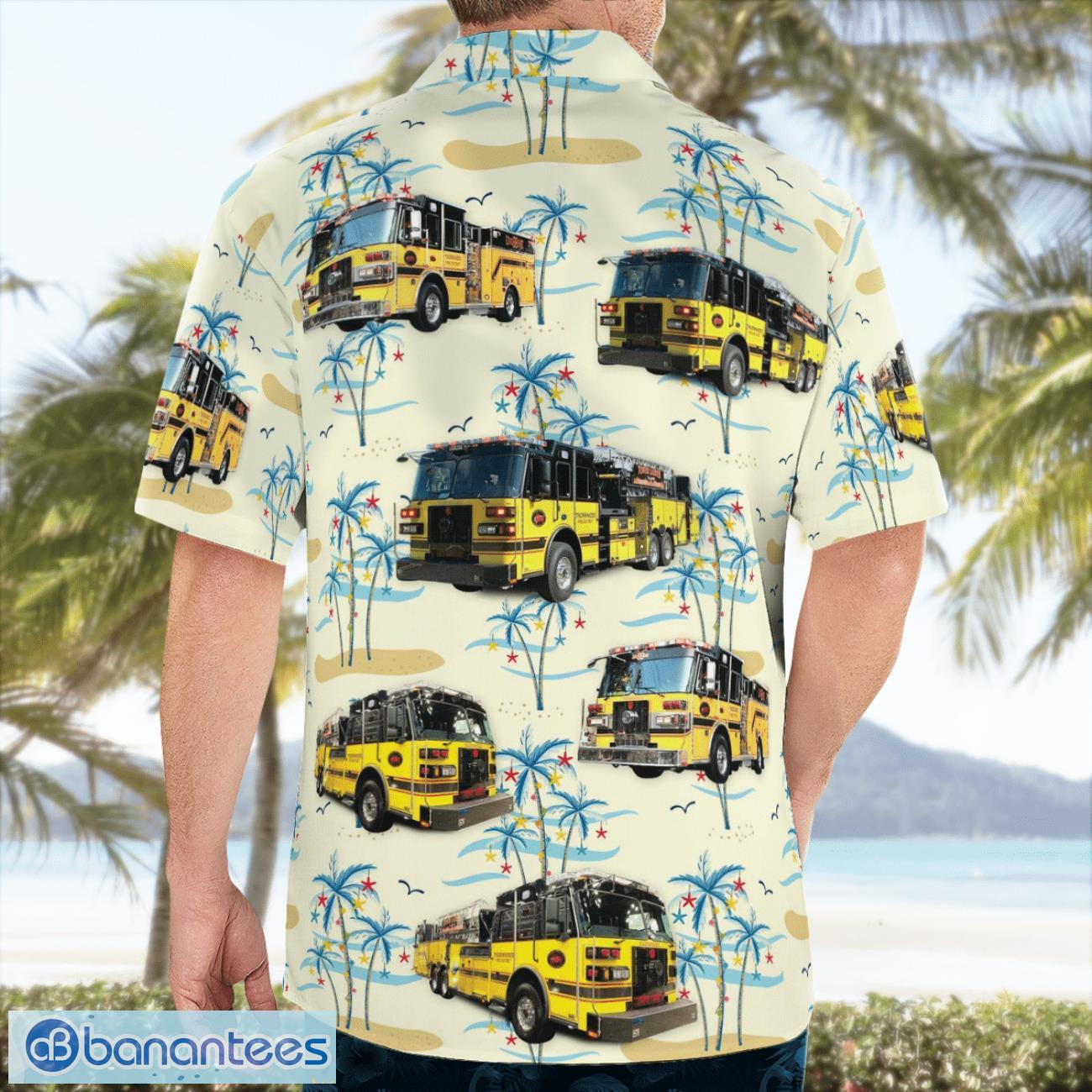 Thornwood Fire Department Beach Hawaiian Shirt Gift For Summer Holiday Thornwood Fire Department Beach Hawaiian Shirt Gift For Summer Holiday Product Photo 2