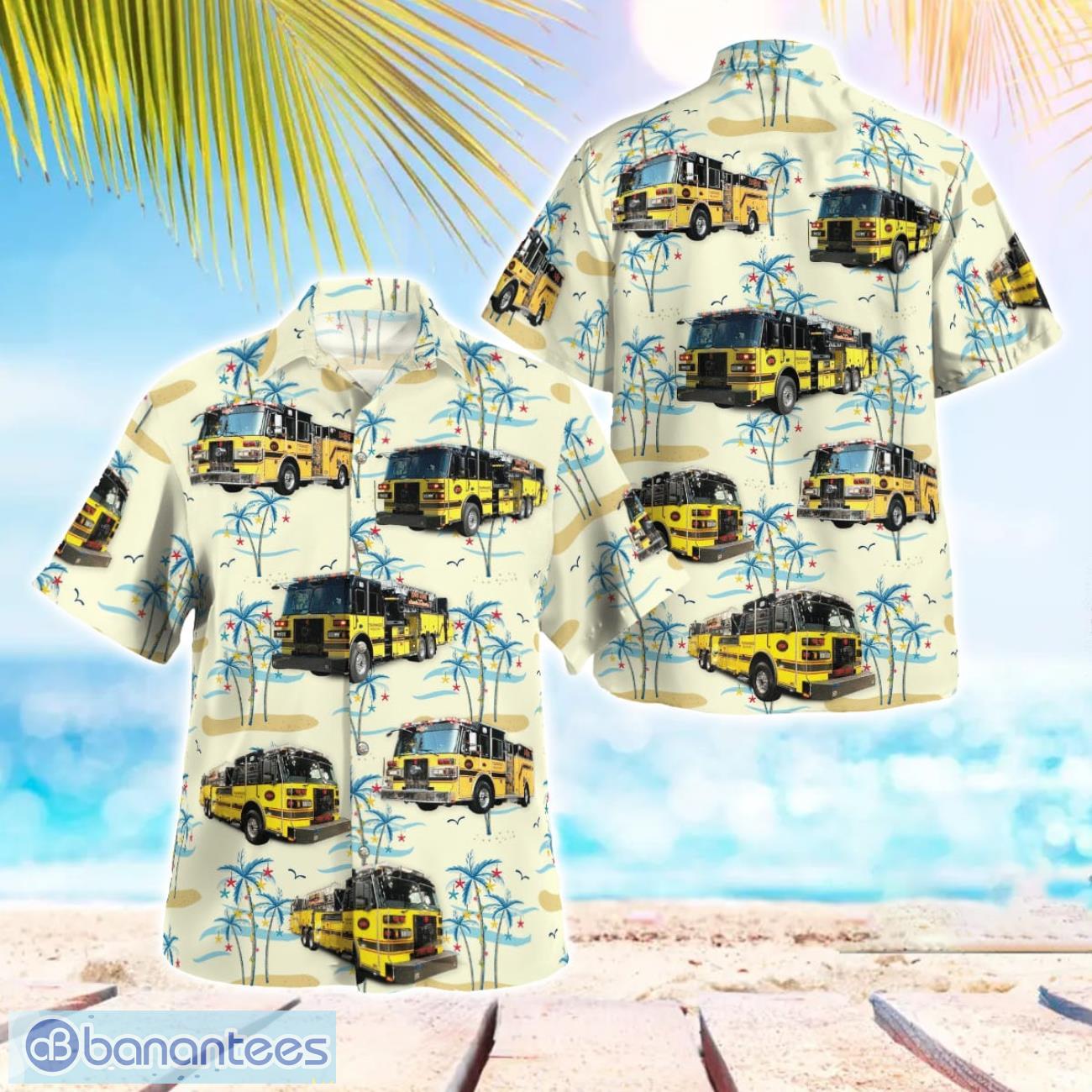 thornwood fire department beach hawaiian shirt gift for summer holiday image Thornwood Fire Department Beach Hawaiian Shirt Gift For Summer Holiday Product Photo 1