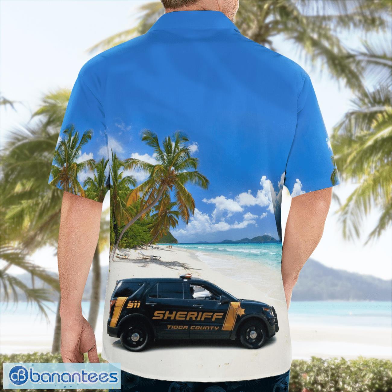 Tioga County Sheriff Beach Hawaiian Shirt Summer Gift Tioga County Sheriff Beach Hawaiian Shirt Summer Gift Product Photo 2