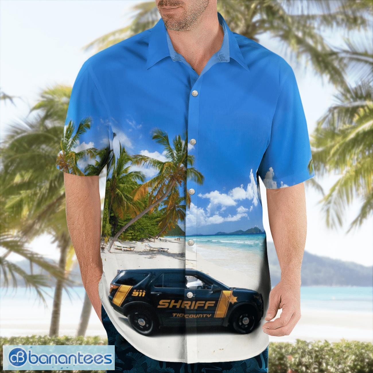 Tioga County Sheriff Beach Hawaiian Shirt Summer Gift Tioga County Sheriff Beach Hawaiian Shirt Summer Gift Product Photo 4
