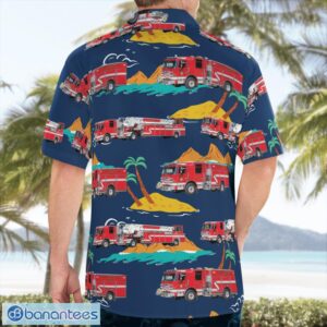 West Covina, California West Covina Fire Department Hawaiian Shirt Button Summer Shirt Product Photo 4