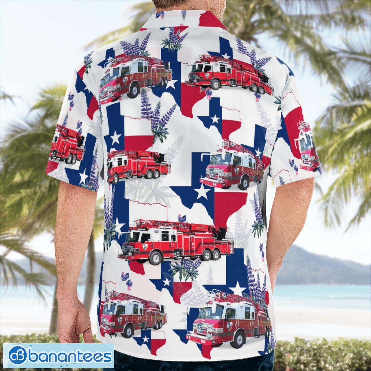 tomball fire department 3d summer aloha hawaiian shirt 1 image Tomball Fire Department 3D Summer Aloha Hawaiian Shirt Product Photo 2
