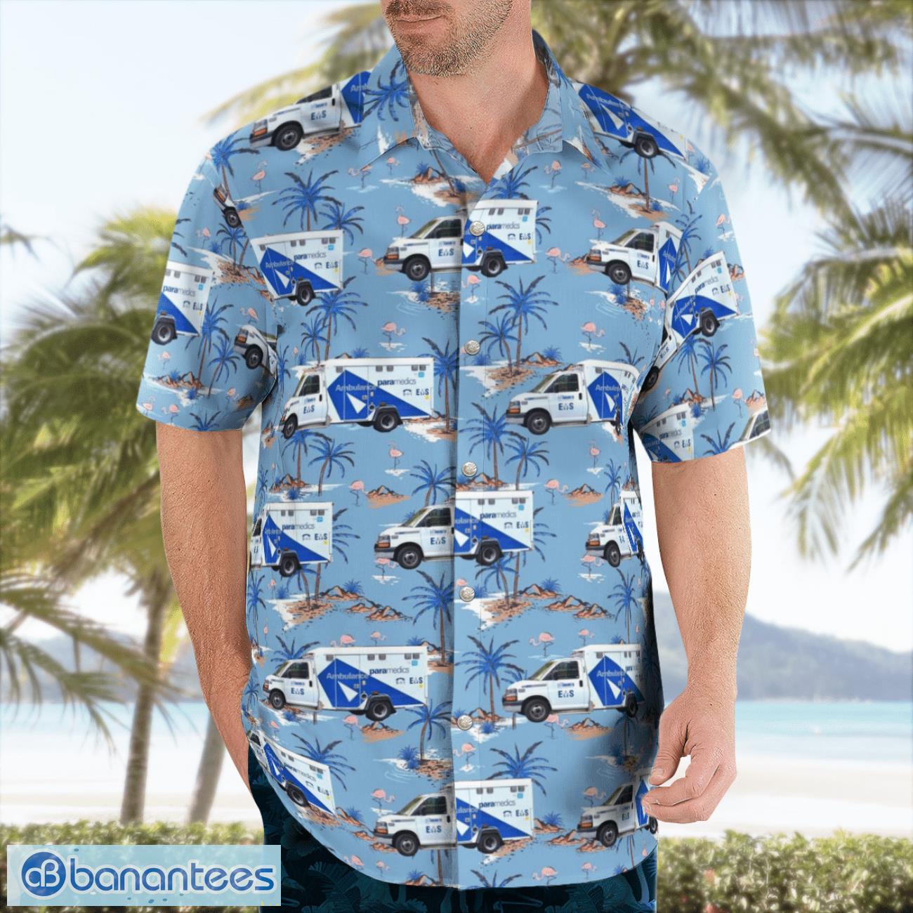 toronto paramedic services ambulance hawaiian shirt gift for summer vacation 2 image Toronto Paramedic Services Ambulance Hawaiian Shirt Gift For Summer Vacation Product Photo 3