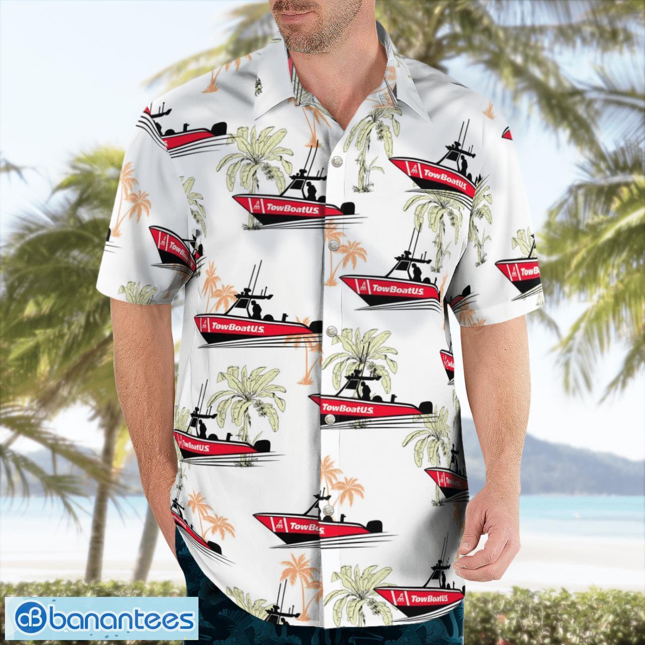 Towboat US Hawaiian Shirt Summer Beach Shirt Towboat US Hawaiian Shirt Summer Beach Shirt Product Photo 4