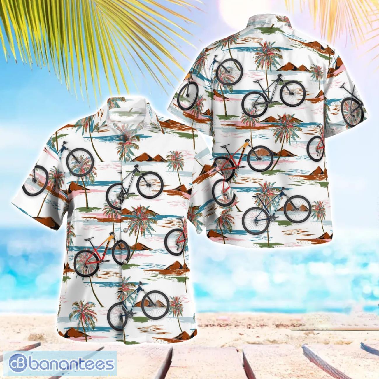 trek bicycle mountain bike hawaiian shirt beach shirt summer holiday gift image Trek Bicycle Mountain Bike Hawaiian Shirt Beach Shirt Summer Holiday Gift Product Photo 1
