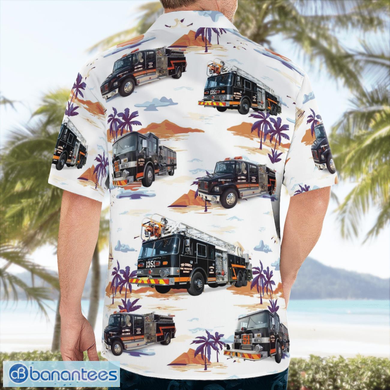 tri county fire protection district missouri 3d summer aloha hawaiian shirt 1 image Tri-County Fire Protection District, Missouri 3D Summer Aloha Hawaiian Shirt Product Photo 2