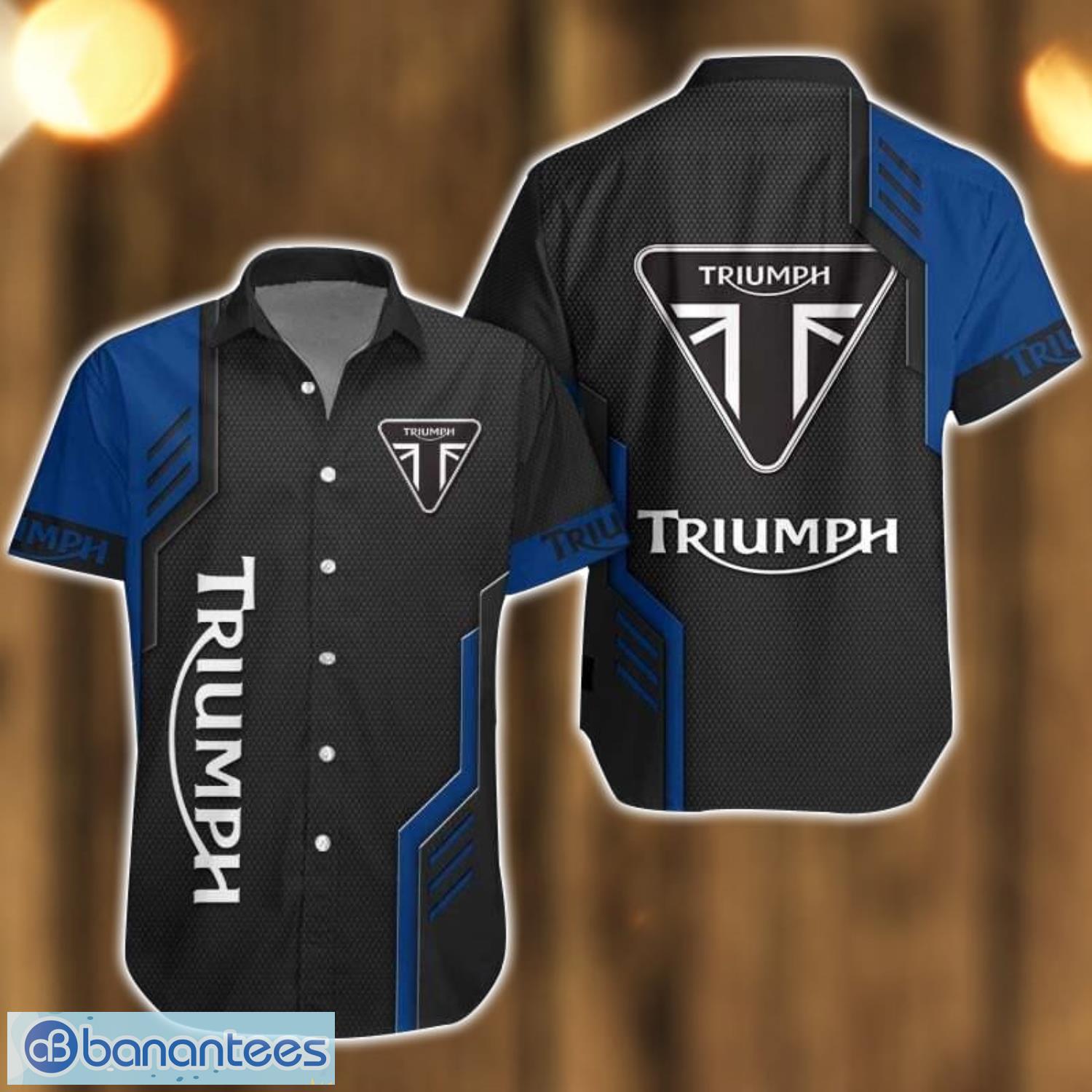 triumph logo car hawaiian shirt gift ideas image Triumph Logo Car Hawaiian Shirt Gift Ideas Product Photo 1