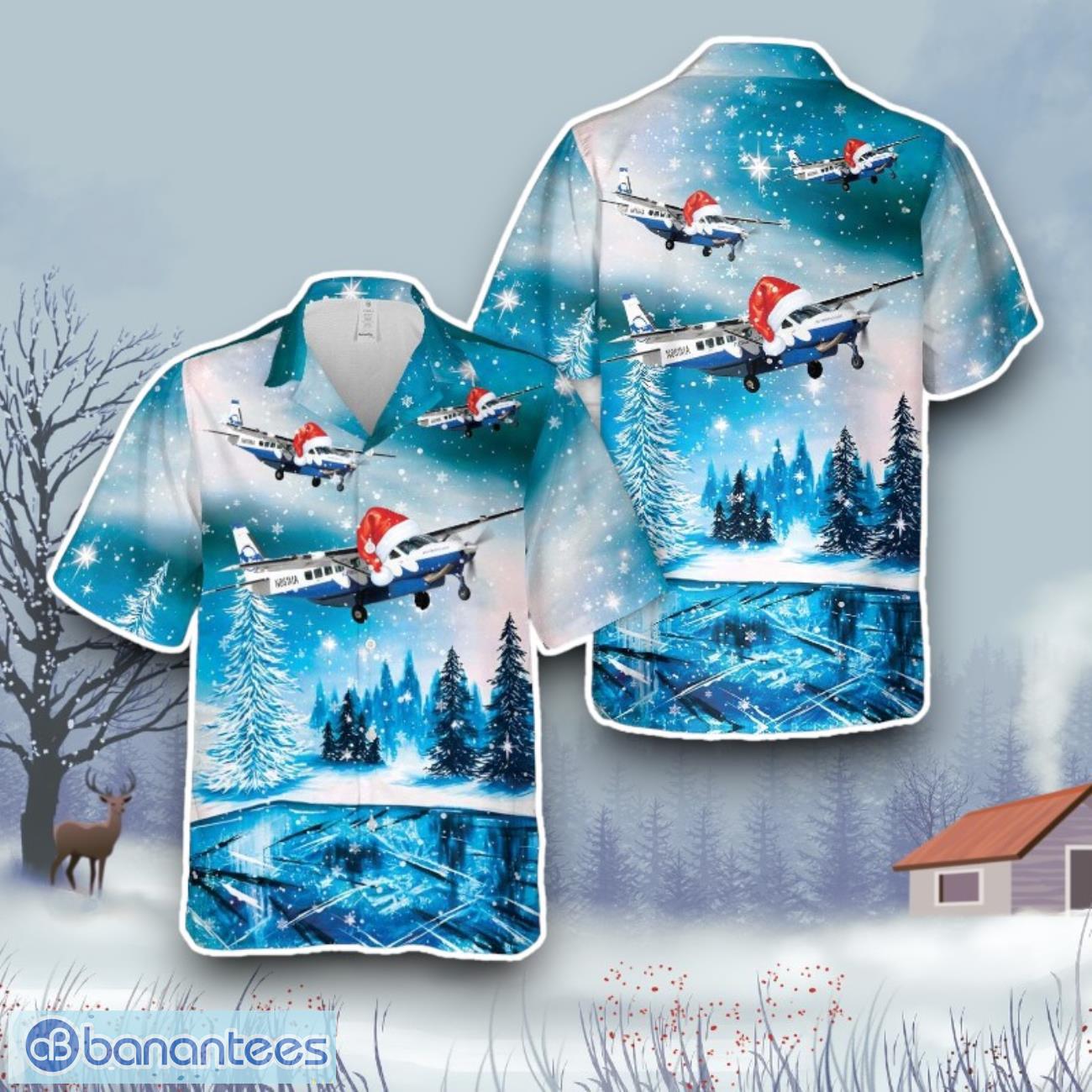 tropic ocean airways cessna 208b grand caravan christmas hawaiian shirt gift for all image Tropic Ocean Airways Cessna 208B Grand Caravan Christmas Hawaiian Shirt Gift For All Product Photo 1