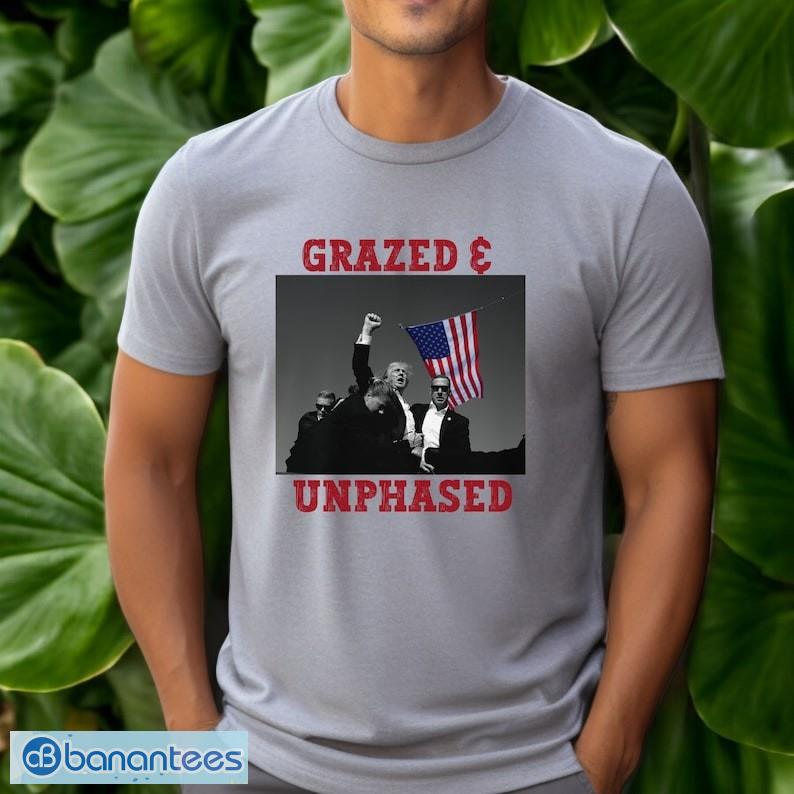 trump fight tshirt fist pump bullet ear bleeding trump 2024 t shirt image Trump Fight TShirt Fist Pump Bullet Ear Bleeding Trump 2024 T-Shirt Product Photo 1