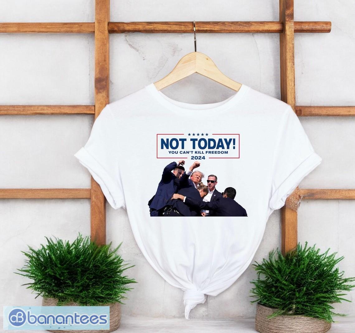 trump rally shooter t shirt trump 2024 usa freedom trump freedom shirt 3 image Trump Rally Shooter T-Shirt, Trump 2024, USA Freedom, Trump Freedom Shirt, Product Photo 4
