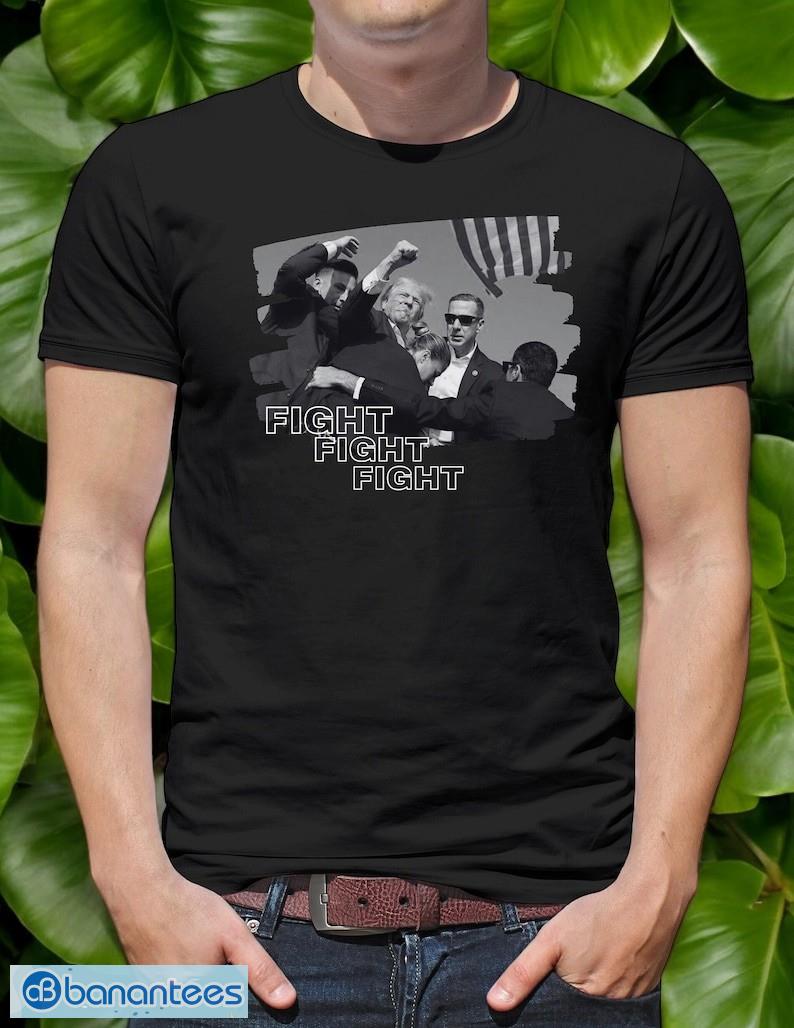 trump t shirttrump 2024fight fight fighttrump fist t shirt image Trump T-shirt,Trump 2024,Fight Fight Fight,Trump Fist T-Shirt Product Photo 1