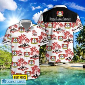 Bayer 04 Leverkusen Hawaiian Shirt And Shorts 3D Printing Hawaii Summer Gift Product Photo 1