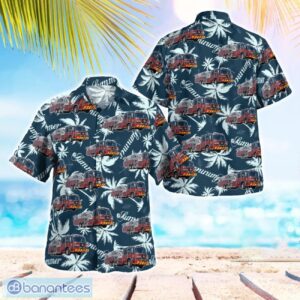 Winter Haven Fire Department Tropical Hawaiian Shirt Beach Summer Shirt Product Photo 1
