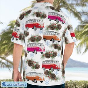 Volkswagen Samba Christmas Aloha Hawaiian Shirt Beach Shirt Product Photo 2
