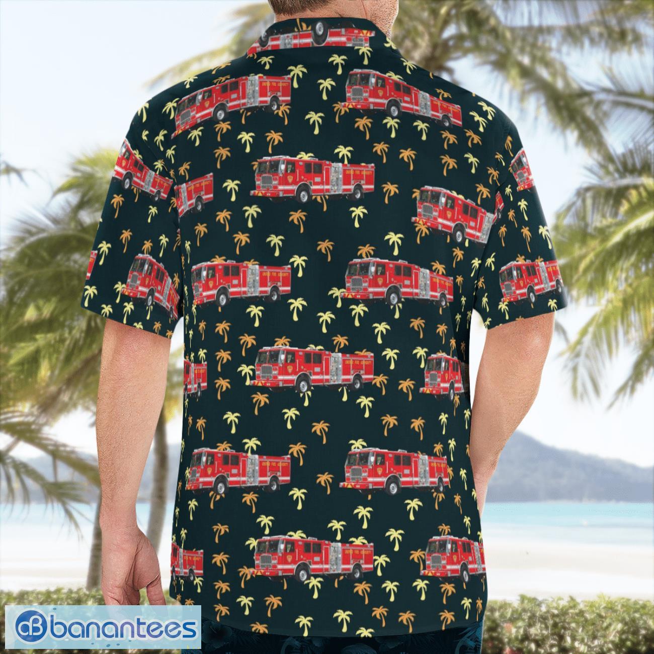 Unified Fire Authority, Utah Pumper Hawaiian Shirt Gift For Summer Vacation Unified Fire Authority, Utah Pumper Hawaiian Shirt Gift For Summer Vacation Product Photo 4