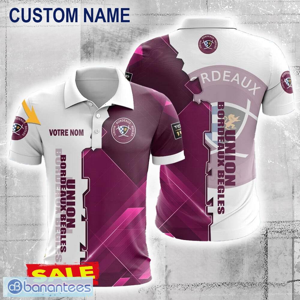 union bordeaux begles 3d polo shirt new trending for men women fans custom name image Union Bordeaux Begles 3D Polo Shirt New Trending For Men Women Fans Custom Name - Union Bordeaux Begles 3D Polo Shirt New Trending For Men Women Fans Custom Name