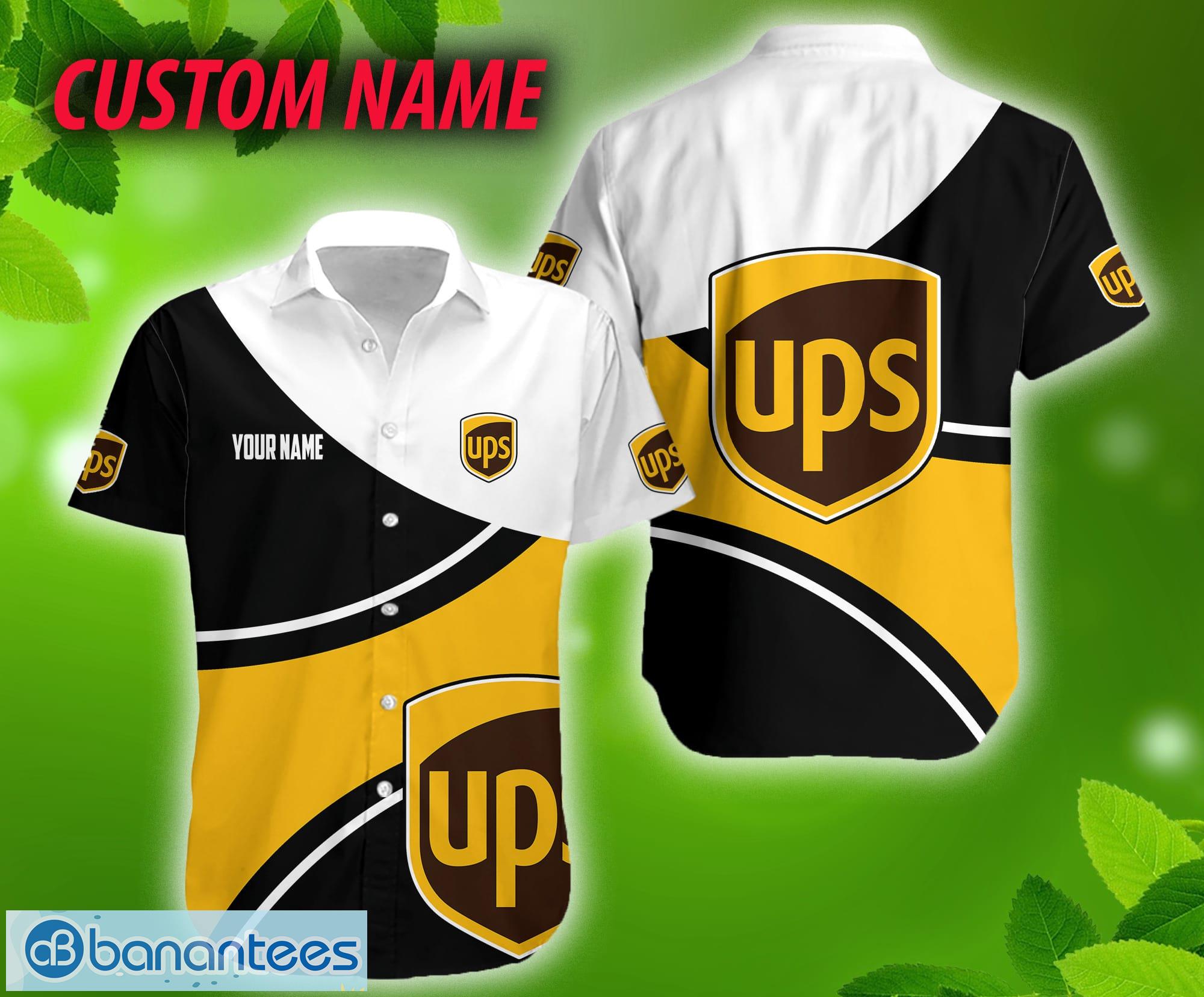 ups personalized name casual logo aloha for men women summer gift hawaiian shirt image Ups Personalized Name Casual Logo Aloha For Men Women Summer Gift Hawaiian Shirt - ups Personalized Name Casual Logo Aloha Hawaiian Shirt Tropical Aloha For Mens