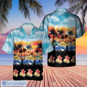 German Technical Aid Truck THW Hawaiian Shirt Gift For Summer Vacation Product Photo 1