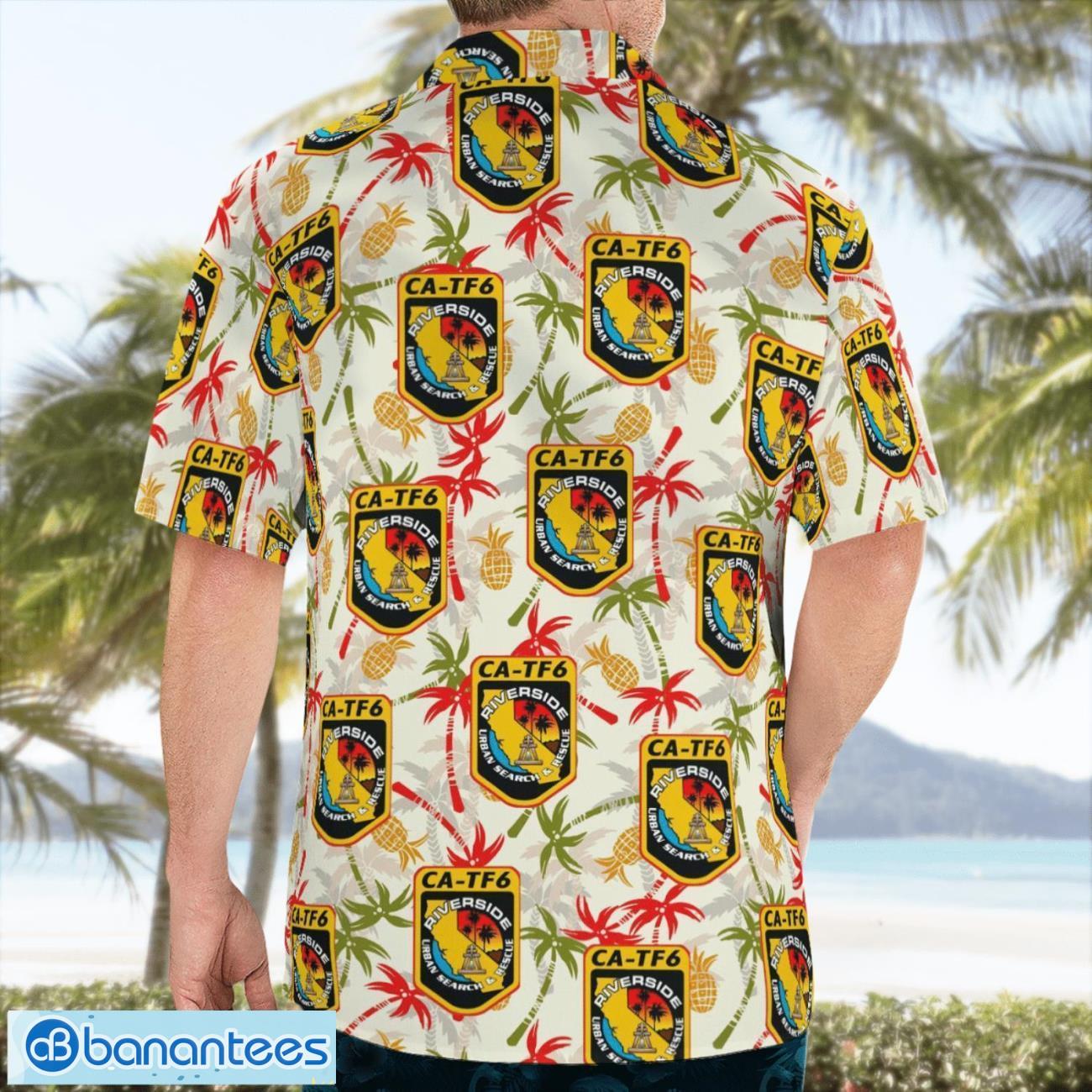 urban search and rescue california task force 6 hawaiian shirt button summer shirt image Urban Search And Rescue California Task Force 6 Hawaiian Shirt Button Summer Shirt Product Photo 1