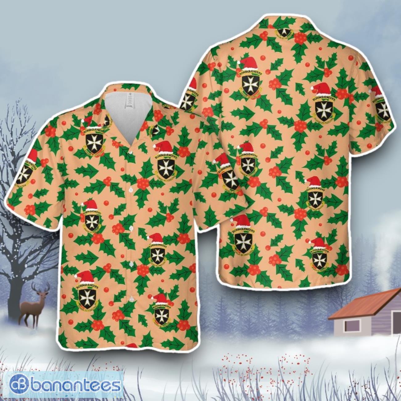 us army 65th infantry regiment the borinqueneers christmas hawaiian shirt gift for all image US Army 65th Infantry Regiment The Borinqueneers Christmas Hawaiian Shirt Gift For All Product Photo 1