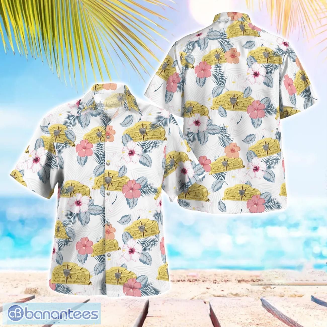 us coast guard tactical law enforcement beach hawaiian shirt summer gift image US Coast Guard Tactical Law Enforcement Beach Hawaiian Shirt Summer Gift Product Photo 1