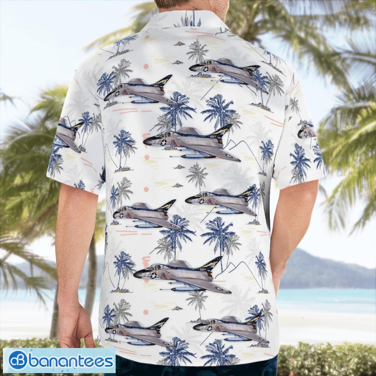 us navy douglas f4d 1 skyray beach hawaiian shirt gift for summer holiday 1 image US Navy Douglas F4D-1 Skyray Beach Hawaiian Shirt Gift For Summer Holiday Product Photo 2
