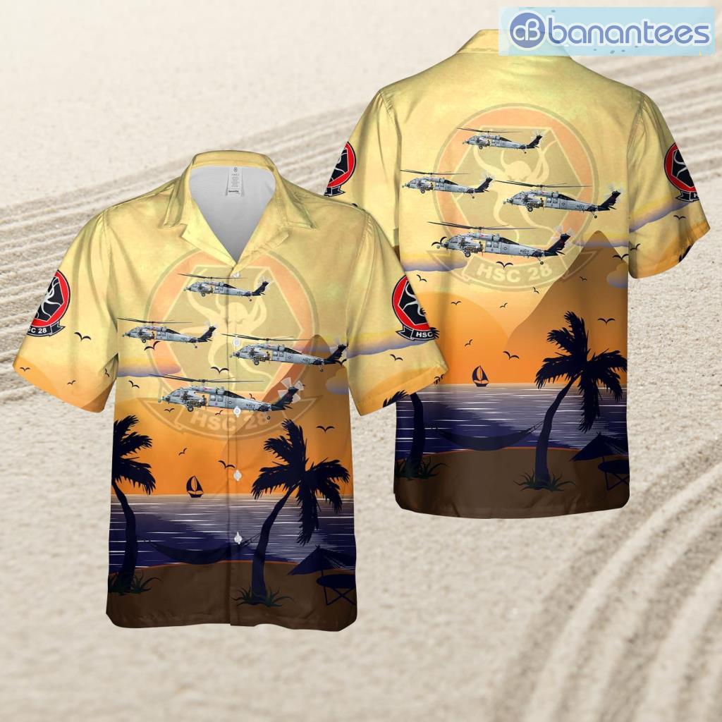 us navy mh 60s armed helo of hsc 28 dragon whales tropical beach hawaiian shirt image Us Navy Mh-60s Armed Helo Of Hsc-28 Dragon Whales Tropical Beach Hawaiian Shirt Product Photo 1