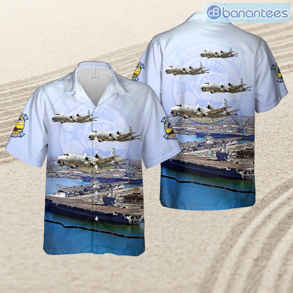 us navy p 3c orion vp 40 1951 present fighting marlins tropical beach hawaiian shirt image Us Navy P-3c Orion Vp-40 (1951-Present) Fighting Marlins Tropical Beach Hawaiian Shirt Product Photo 1