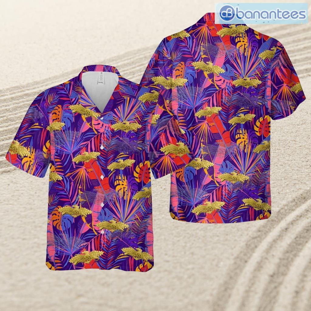 us navy seabee combat warfare specialist scws insignia officer tropical beach hawaiian shirt image Us Navy Seabee Combat Warfare Specialist (Scws) Insignia - Officer Tropical Beach Hawaiian Shirt Product Photo 1