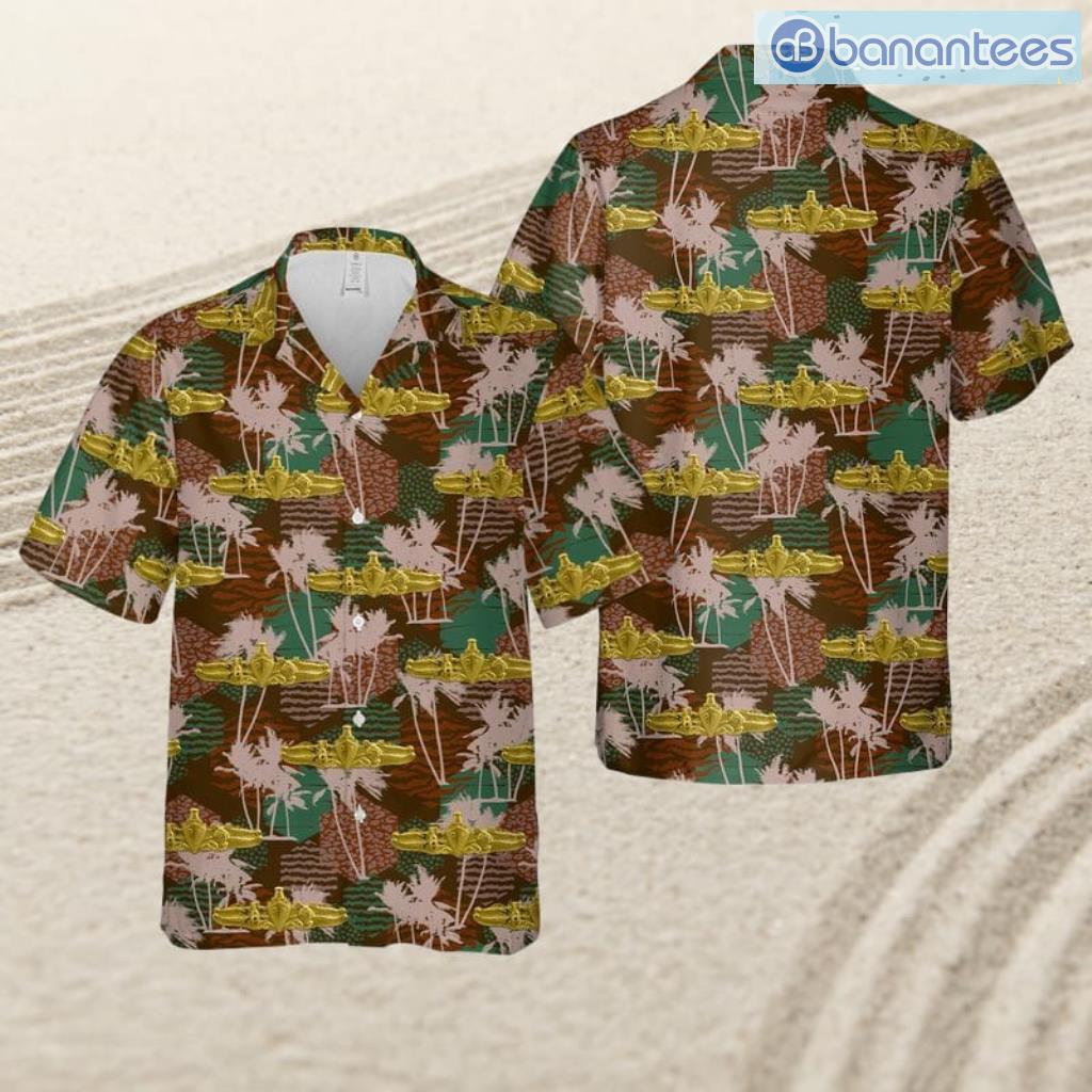 us navy special operations warfare specops insignia tropical beach hawaiian shirt image Us Navy Special Operations Warfare (Specops) Insignia Tropical Beach Hawaiian Shirt Product Photo 1
