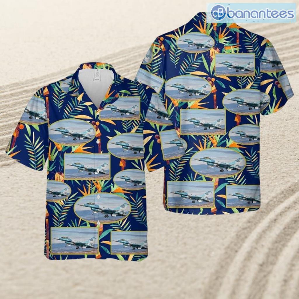 us navy top gun f 16n tropical beach hawaiian shirt image Us Navy Top Gun F-16n Tropical Beach Hawaiian Shirt Product Photo 1