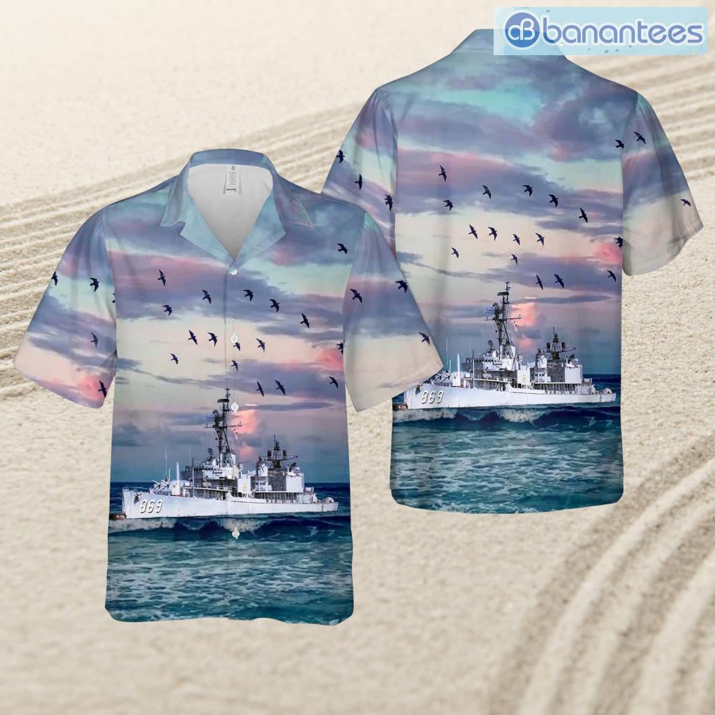 us navy uss arnold j isbell dd 869 tropical beach hawaiian shirt new fashion image Us Navy Uss Arnold J. Isbell (Dd-869) Tropical Beach Hawaiian Shirt New Fashion Product Photo 1