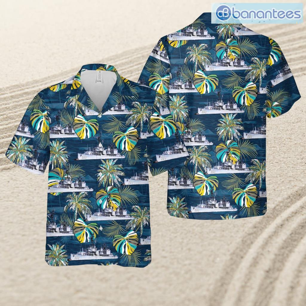 us navy uss arnold j isbell dd 869 tropical beach hawaiian shirt image Us Navy Uss Arnold J. Isbell (Dd-869) Tropical Beach Hawaiian Shirt Product Photo 1