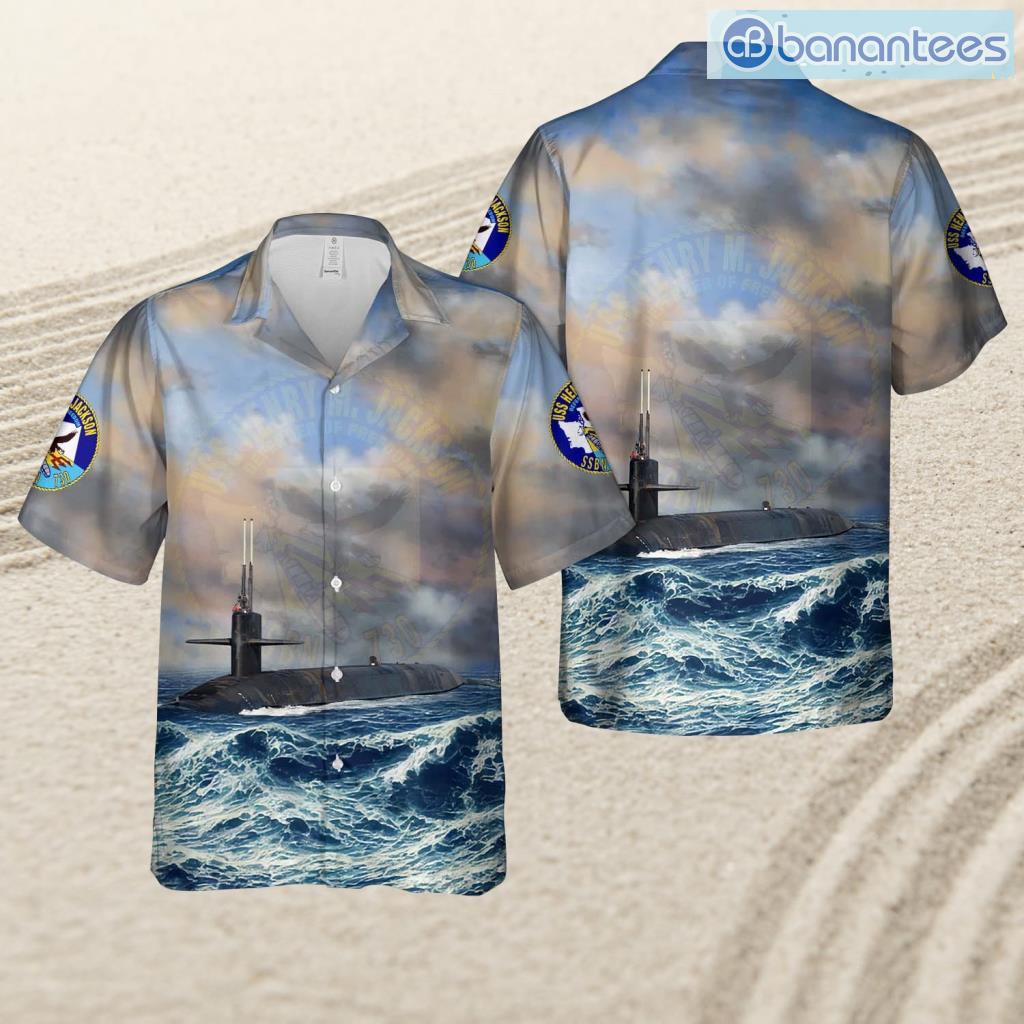 us navy uss henry m jackson ssbn 730 ohio class submarine ballistic missile submarines tropical beach hawaiian shirt image Us Navy Uss Henry M. Jackson (Ssbn-730) Ohio-Class Submarine Ballistic Missile Submarines Tropical Beach Hawaiian Shirt Product Photo 1