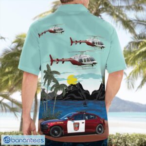 Minnesota State Patrol Dodge Chargers & Bell 407 Beach Hawaiian Shirt Summer Gift Product Photo 4