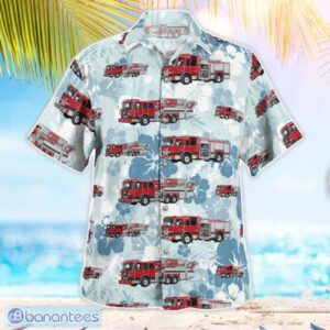 Escondido, California, Escondido Fire Department Hawaiian Shirt Button Summer Shirt Product Photo 3