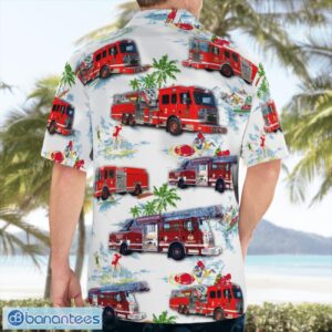 Missouri, Springfield Fire Department Aloha Hawaiian Shirt Product Photo 2
