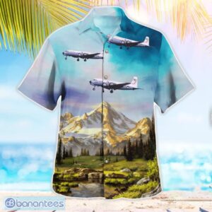 US Navy C-118A Liftmaster 53-3279 of VR-52 Beach Hawaiian Shirt Gift For Summer Holiday Product Photo 3