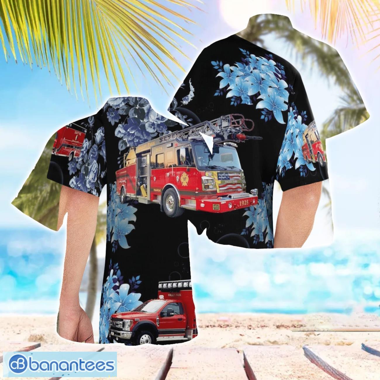 valley park fire protection district beach hawaiian shirt summer gift 1 image Valley Park Fire Protection District Beach Hawaiian Shirt Summer Gift Product Photo 2