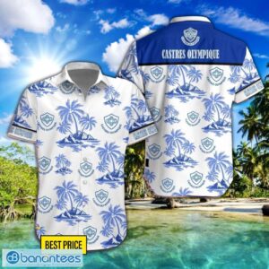 Castres Olympique Hawaiian Shirt And Shorts 3D Printing Hawaii Summer Gift Product Photo 1