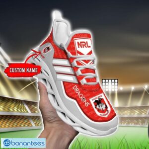 Custom Name For Fans NRL St. George Illawarra Dragons Personalized Max Soul Shoes Running Sneakers Product Photo 6