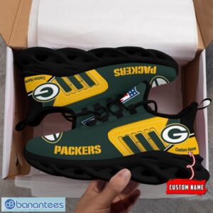 Custom Name NFL Green Bay Packers Max Soul Shoes Personalized Running Sneakers Product Photo 7